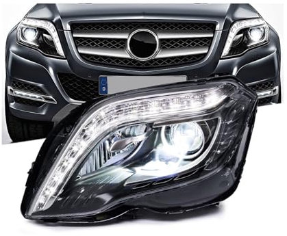 Auto Lichter Kompatibel for Benz GLK X204 2013-2015 Scheinwerfer GLK 200 GLK 260 GLK 300 Voll LED scheinwerfer Drl Projektor Objektiv