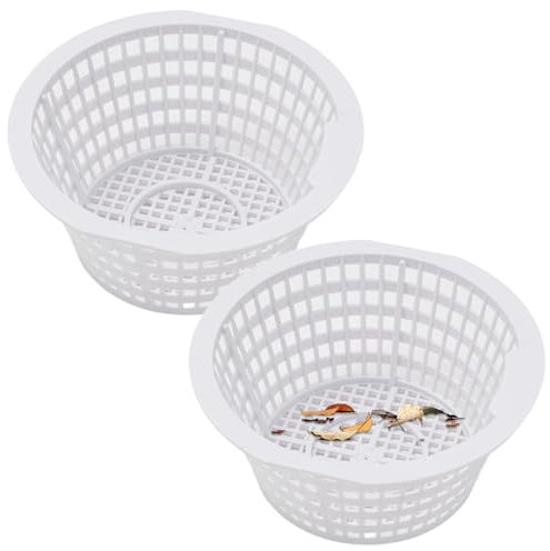 Comebachome Pool -Skimmerkorb 2PCS Pool Filter Korb Swimming Pool Korb Ersatz robust
