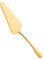 PHENOFICE Backschaufel Aus Edelstahl Tortenheber Spachtel Hochzeitstortenmesser Buttercreme Zuckerguss Tortenschnittführung Käsekuchenträger Kuchenschaber Glatter Wendeschaber Fondant Golden