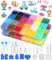 Xaosin Juego de recarga de perlas de agua, 6000 piezas de cuentas para niños, 30 colores, juego de manualidades, accesorios para principiantes, juguetes de bricolaje