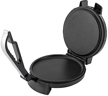 Electric Chapati Roti Maker, 1200 W Electric Chapati Maker, Flat Bread, Naan Roti Press Machine, Tortilla Maker for Pancakes, Pan Cakes, Omelettes, Palate Ham