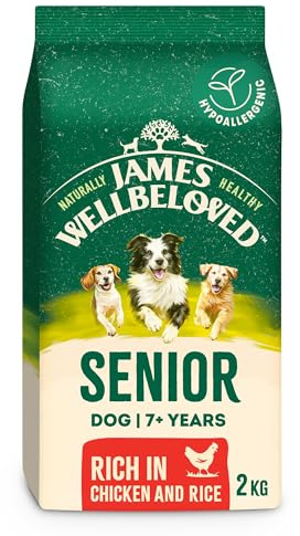 James Wellbeloved Dog Senior Hypoallergenic Dry Food Chicken and Rice 2 kg