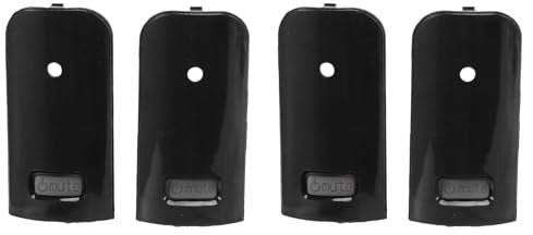 Uikdjgu 4 STÜCKE Mikrofon Mikrofon Wireless Control Switch Blende Abdeckung Shell für BETA58 PG58 Handsender,