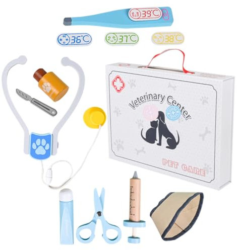 HONITANO 1satz Tierarzt Spielzeug Set Für Mädchen Teiliges Arztkoffer Rollenspiel Mit Medizinischen Werkzeugen Für Und Verantwortung Für Drinnen