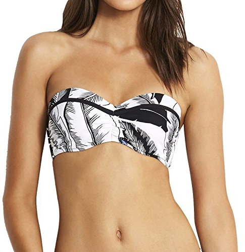 Seafolly BH Palm Beach - schwarz - Größe 34