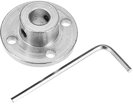 ChaRLes 8mm Flansch Kupplung Stahl starre Flansch Kupplung Motor Guide WellenAchse Lager Einbau