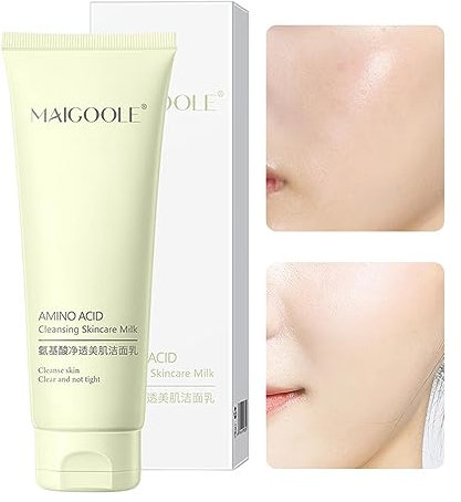 Gesichtsreiniger für fettige Haut, sanfter Gesichtsreiniger | 100 g Gesichtsreiniger, beruhigend, klar und beruhigend, schäumende Reinigungsmilch für das Gesicht, Reinigungspflege mit