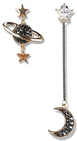 Vektenxi DLS3 Star Moon Earrings, Acrylic