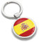 Biomar Labs® Llavero de Metal 3D con Bandera Nacional de España Española Spain Flag, Regalo para Hombre y Mujer KK 191
