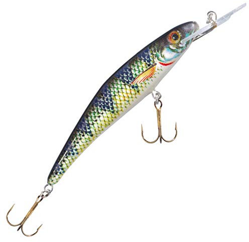 Balzer Matze Koch 9cm 9g UV Booster Natur Medium Runner - Wobbler, Farbe:Barsch