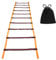 Agility Ladder Speed ​​Leiter 5m 10-Rung Fußball Fußball Flexibilitätstraining Fitness Jumping Ladders Bootwork Set Agility Leiter Set Agility Training Leitern Für Athlet Agility Speed ​​Leiter