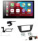 Pioneer SPH-DA160DAB 2-DIN Autoradio CarPlay Android Auto Bluetooth DAB USB passend für Iveco Daily VI ab 2014 schwarz