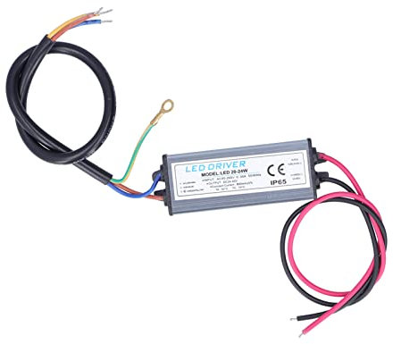 LED-Treiber 20-24W Netzteil Transformator 95-265VAC Bis 24-42VDC IP65 Wasserdichtes Donner-Automatik-Schutzgehäuse LED-Beleuchtungstreiber