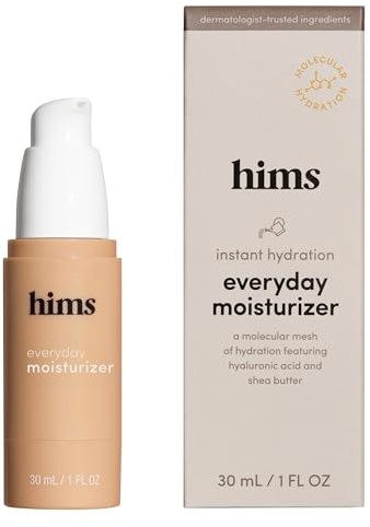 hims Everyday Moisturizer - Hydrating & Non-Greasy Face Cream - Morning Moisturizer for Healthy Skin - For Every Skin Type - Vegan & Paraben-Free - 1 Fl Oz