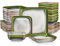 vancasso Stern Series, Juego de Platos de 32 Piezas Gres, Platos Rectangulares con Platos Llanos, Platos Hondos,Tazones, Platos de Postre para 8 Personas, Estilo Vintage