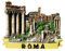 3D Rome Italy Fridge Magnet Travel Souvenir Refrigerator Magnetic Sticker Hand Painted Craft
