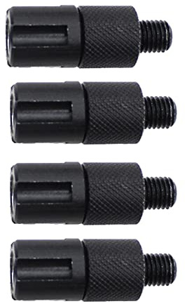 Folpus 4X Karpfenangeln Alarm Adapter Anschlüsse Angelwerkzeuge Rod Pod Magnetische Adapter