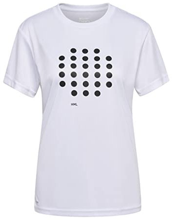 hummel hmlCOURT T-Shirt Damen F9001 Weiss, XS Damen