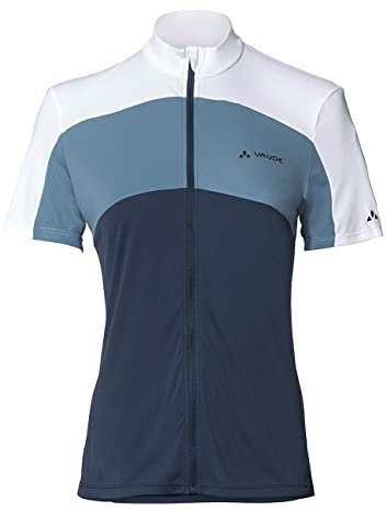 VAUDE Damen Women's Matera Fz Tricot T-Shirt, Dark Sea Uni, 38 EU