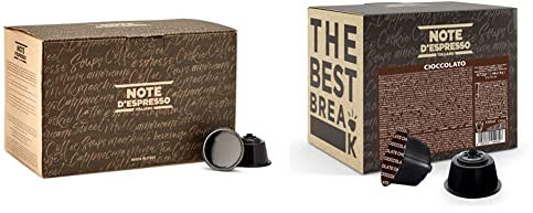 Note d'Espresso - Té Negro - Cápsulas compatibles con Cafeteras NESCAFE'* DOLCE GUSTO* - 48 caps & Cápsulas de Chocolate - Compatibles con Cafeteras NESCAFE'* DOLCE GUSTO* - 48 caps