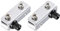 METALLIXITY Vetro Porta Perno Cerniera (per 3-5mm Spessore) 2pz Ferro Regolabile Vetro Fermi Morsetto - per Riparazione Mobili Stanza Letto Luminoso