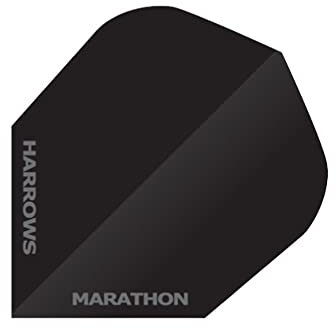 Harrows Marathon Black - Dart Flights