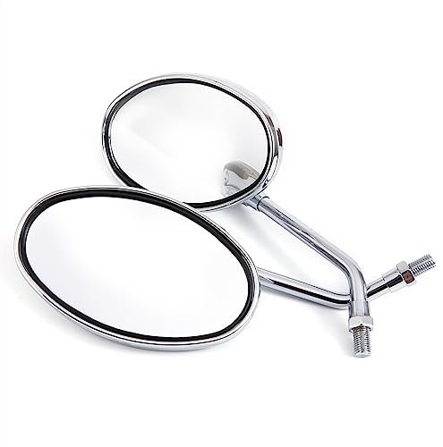 BATTTX Lenkerspiegel Für Jawa 350 Motorrad-Rückspiegel, Seitenspiegel, Motorrad-Rückspiegel, Seitenspiegel, Motorrad-Spiegel