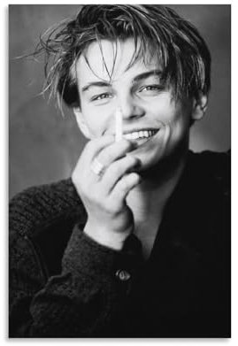 Leonardo DiCaprio Poster (11) Poster Malerei Leinwand Wandkunst Wohnzimmer Poster Gemälde 20 x 30 cm