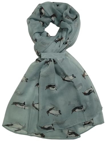 GFM® Pinguin-Schal aus Polyfoam mit Prägung oder Aufdruck (PGN), Pgn-22-Deg-Duck Egg Blue, 42