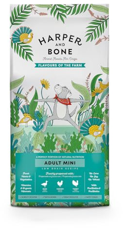 Harper & Bone Adult Mini – Flavours of the farm – Ente, Huhn und Truthahn (2 kg)
