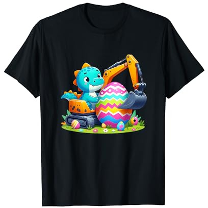 Dino Excavator Easter Quest T-Shirt