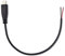 USB C Auf-2-Pin Kabel Mit Blankem Draht Offenes Ende 5 V/2 A USB Typ C Stecker 2-Pin Pigtail Stromkabel Ersatz DIY Kabel Für LED Licht 2-adriges USB Kabel Schwarz USB C Kabel Typ C Stromkabel (2M-A)