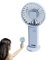 Tragbarer Handventilator, 3 Geschwindigkeitsmodi, Handventilator, wiederaufladbar, Taschengröße, Kühlventilator für Zuhause, Reisen im Freien