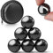 Fidget Toy Magnetkugeln Mega Set (30 mm, 6 Stück) - Fidget Ball Kreative Geschenkidee: Stressabbau, Büro Entspannung & Kreativität, Magnetische Kugeln für Stressabbau, Büro-Gadget, Relax-Tool