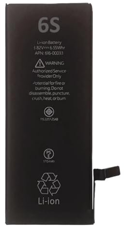 OnlyTech - Batterie Premium de Remplacement pour iPhone 6S - 1715mAh, qualité identique - avec adhésif