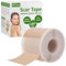 HiFan Pansement Silicone Cicatrice de qualité médicale, Silicone Sheets à Respect de Peau pour cicatrices chirurgicales/traumatiques/chéloïdes/d'acné, Réutilisable Scar Tape (4, 300cm)