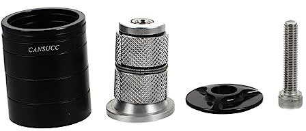 iplusmile 5sets Bike Front Fork Gasket and Bike Headset Spacer for Mountain Suspension Forks Road Accessory Mounting Tool