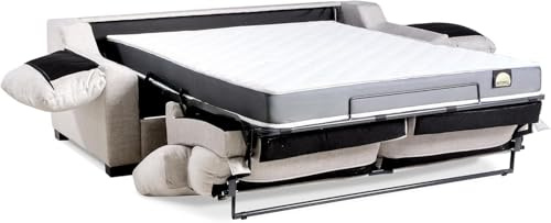 MATTREX | Colchón para Sofá Cama 120x180 Sistema Italiano con Viscoelástica – Colchón para Sofa Cama Visco 14 cm Altura Espuma Alta Densidad Made in Spain Certificado Oeko-Tex (Sofá NO Incluido)