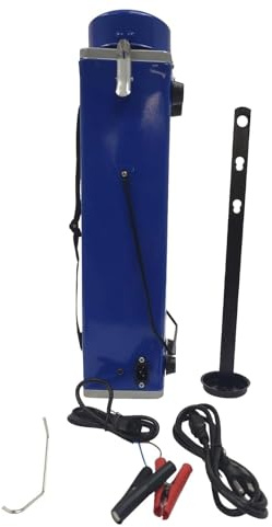 TGTHDD 5kg Portable Welding Rod Oven, Electrode Dryer Storage Hot Box, Heavy-Duty Dry Stick Holder for 18 Electrodes, Blue