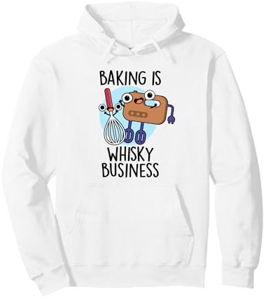 La pâtisserie, C'est Une Affaire de Whisky, Jeu de Mots Amusant Sweat à Capuche