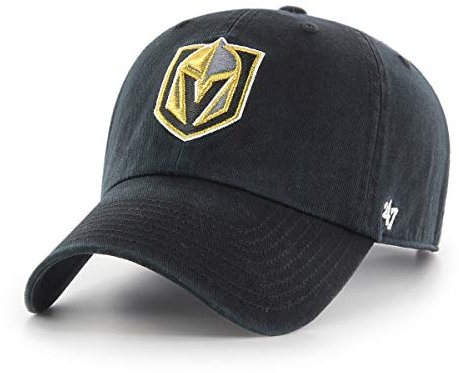 '47 Vegas Golden Knights Black NHL Clean Up Cap One-Size