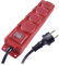 EMOS - 4-fach Steckdosenleiste 10m mit Schalter - 4 Schuko-Steckdosen 45° gedreht - wasserdicht - 250 V, 16 A, 3680 W - Gummi - H07RN-F3G 1,5 mm2 - erhöhter Berührungsschutz - IP44 für Außenbereich