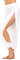 ASKSA Damen Hochschlitzige Haremshose Frauen Hippie Split Sport Hose Fitness Stretchhose Loose Fit Yogahose Sporthose (Weiß,M)