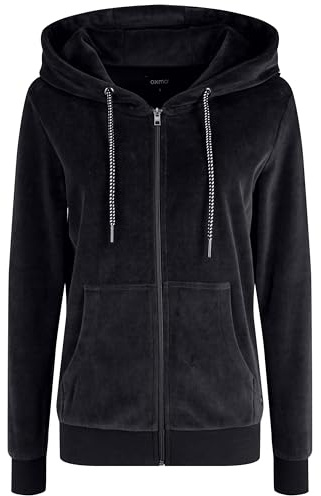 OXMO OXNicky Damen Sweatjacke Kapuzenjacke, L, Insignia B (791991)