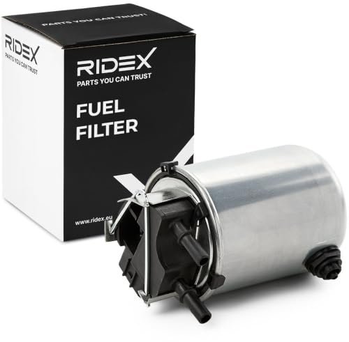 RIDEX 9F0227 Kraftstofffilter Diesel Filter Line Filter Kompatibel mit NISSAN Qashqai/Qashqai +2 I J10, NJ10 164006184R 164004EA1A 164004395R