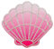 Mono Quick 1205x Muscheln Bügelbilder, Pink, Lila, Türkis, Blau - Applikation Meer (12056 - Pink)