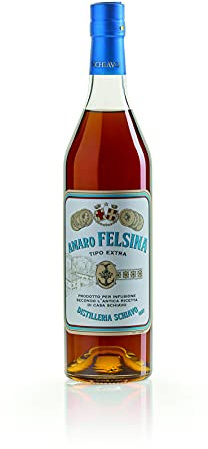 Distilleria Schiavo 1887 - Amaro Felsina - Antica Ricetta di famiglia del Novecento - 70cl - 28% Vol.