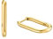 s.Oliver Creolen Edelstahl Damen Ohrschmuck, 2,4 cm, Gold, Kommt in Schmuck Geschenk Box, 2033906