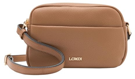 L.CREDI Olga Crossbody Bag Toffee
