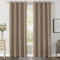 CUCRAF Vorhang Blickdicht Thermovorhang Kälteschutz 2er Set H245 x B140 cm Verdunklungsvorhänge Khaki Gardinen mit Ösen, Weich und Langlebig Schallschutz Vorhang für Schlafzimmer Wohnzimmer